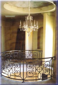 ironwork railings